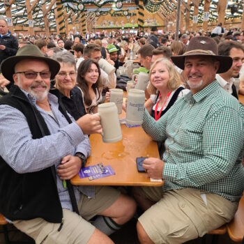 Dave Ferchau & Larry Migliozzi at Oktoberfest