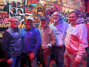 L-R: Brian Foy; Kevin Brofford; Bill Higgins; Rex Gundle; and Scott O'Connor